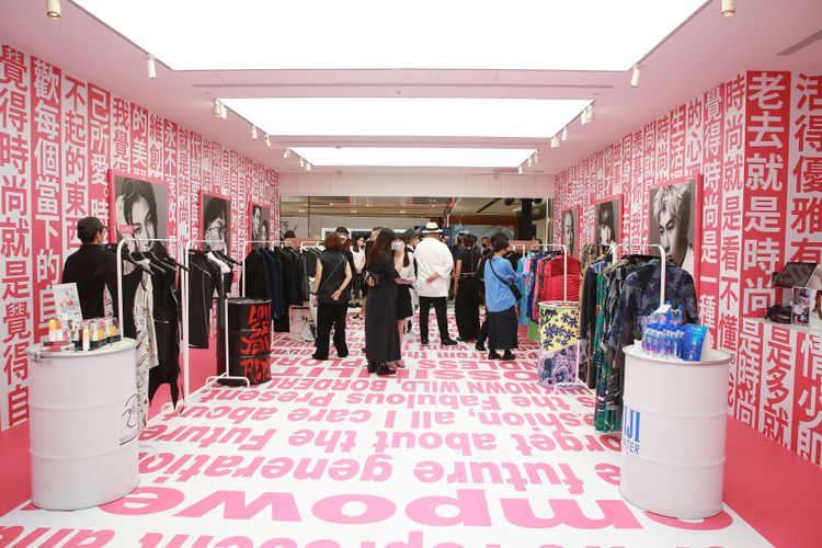 位在遠東百貨信義A13的設計師快閃店。朱世閎攝
