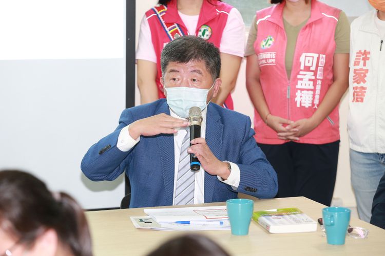 陳時中認同房地產等相關建設確實重要。朱世閎攝