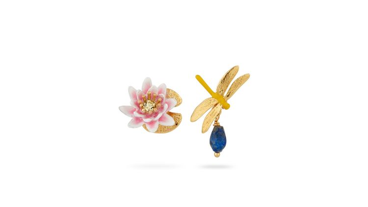 水上花園系列蜻蜓耳環，3900元。品牌提供
