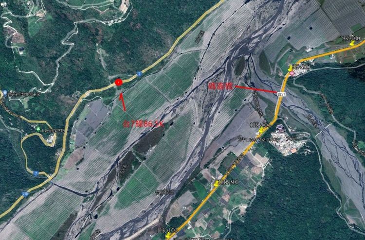 宜蘭縣政府表示，因大雨影響，宜51線下午4時預警性封閉。縣府提供