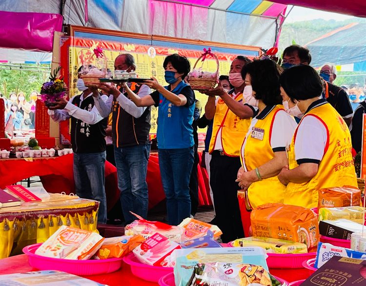 安靈法會。台東縣府提供