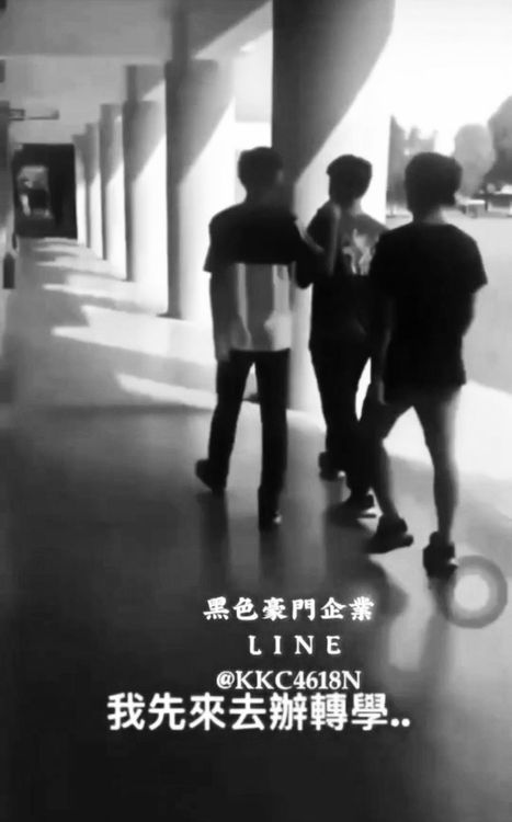 事發地點被網友認出。翻攝自「黑色豪門企業」 Telegram群組