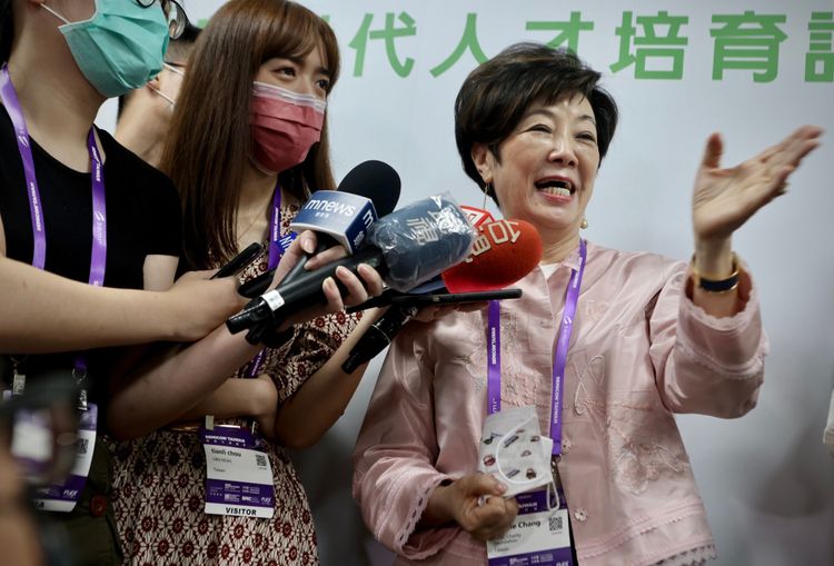 台積電慈善基金會董事長張淑芬   林林攝