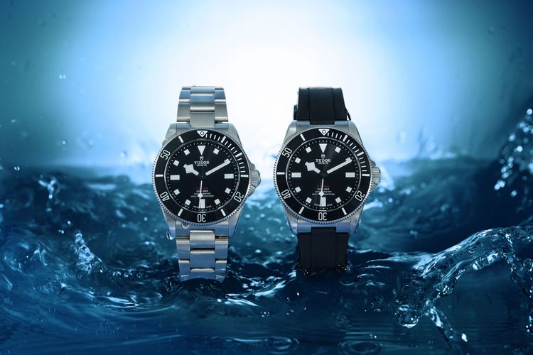 Pelagos 39鈦金屬自動上鍊潛水錶，附橡膠錶帶，14萬元。品牌提供