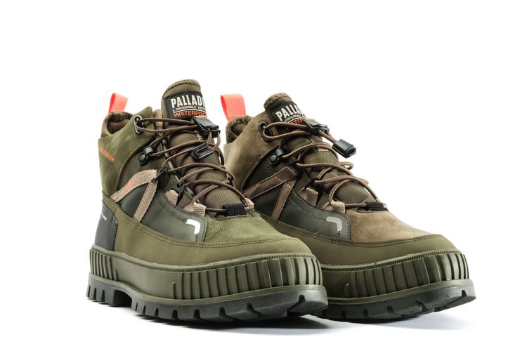 Pallashock Travel綠色巧克力靴，4280元，品牌提供