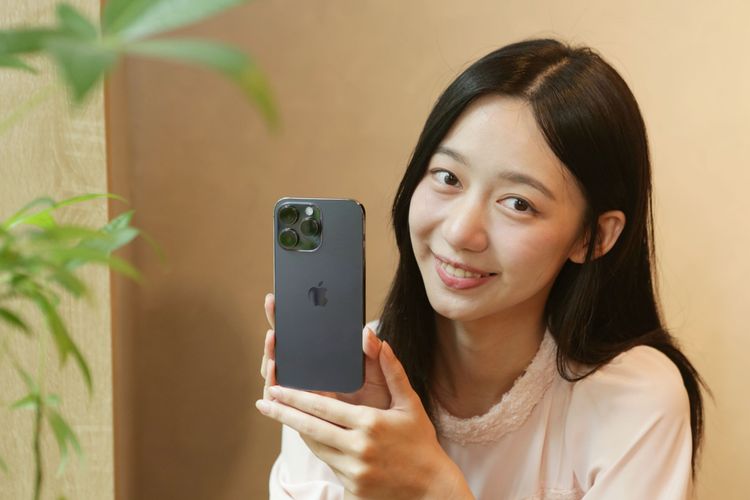 iPhone 14 Pro Max。翁玉信攝