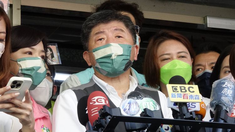 陳時中認為柯文哲的話語對選戰沒幫助。莊宗達攝