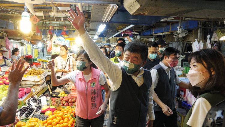 陳時中說自己打的是「全民防疫」的分數。莊宗達攝