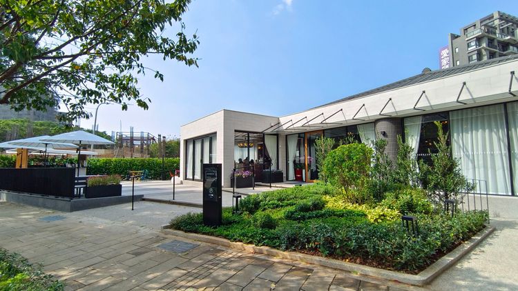 位在林口的Amber Hill獨棟庭院餐廳。翁玉信攝