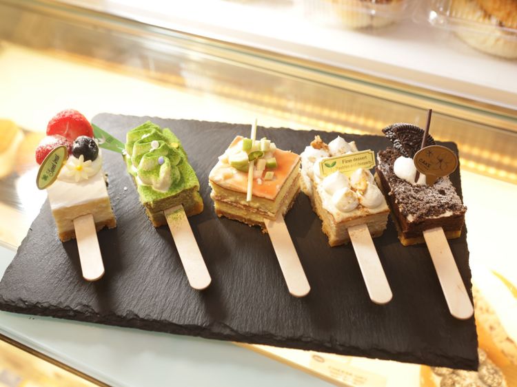 高梨乳業&御多福有各式口味的CHEESE UP！售價一個180元。翁玉信攝