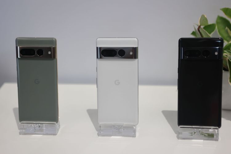 Pixel 7 Pro三色可選。翁玉信攝