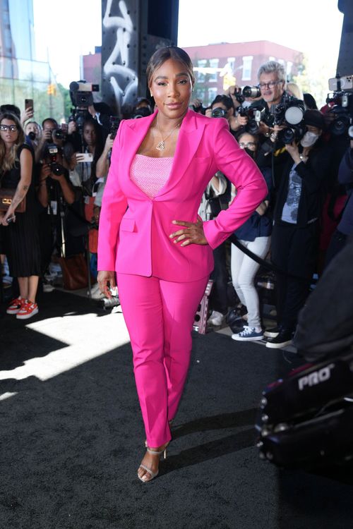 美國網壇女將小威廉絲現身MICHAEL KORS 2023春夏秀場。品牌提供