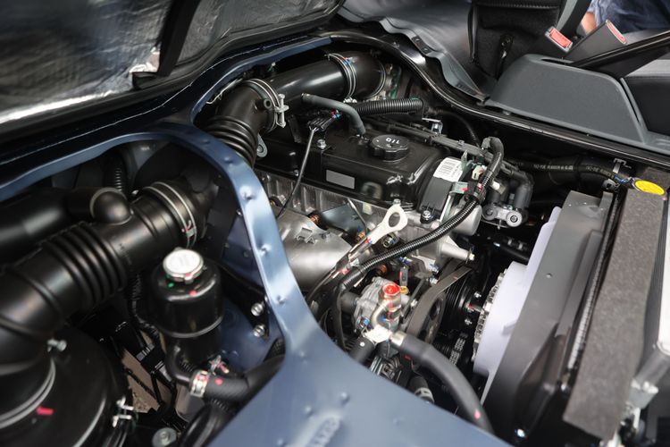 堅兵P350 Hybrid的主架構，即是中華已使用多年、不斷精進的2.4升4G69汽油引擎。翁玉信攝