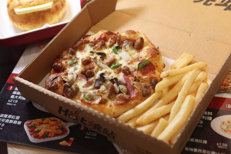 「手工餅皮個人比薩」主打美國舊金山手工餅皮，目前共有6款風味。翁玉信攝