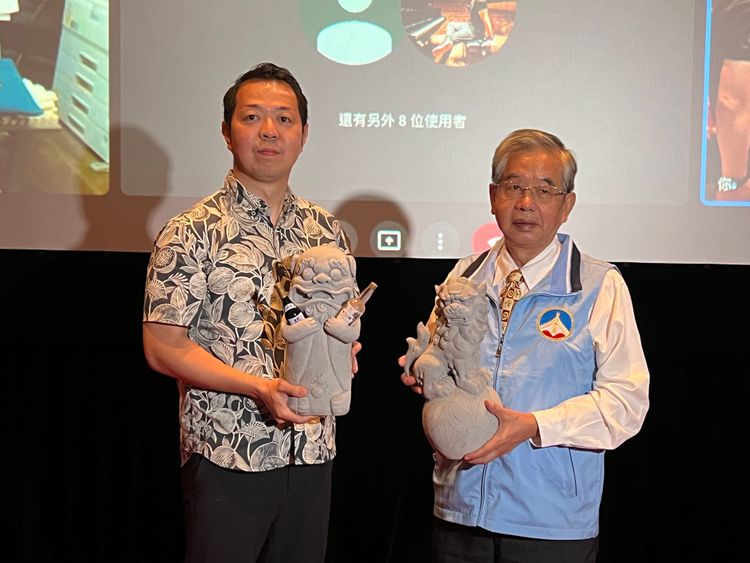 金門與沖繩希望籍由尋找風獅爺及招福獅的活動主題，增進雙方的旅遊互動與連結。蔡宇凌攝