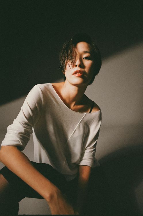 安溥短髮新造型。聯成娛樂提供