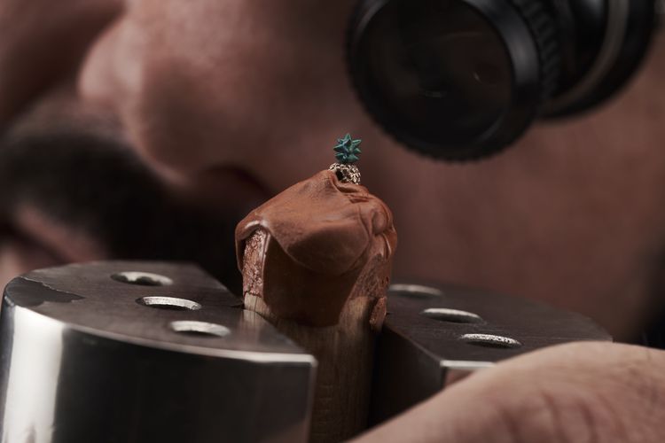 小巧鳳梨還沒配置於面盤上就已令人覺得可愛。品牌提供