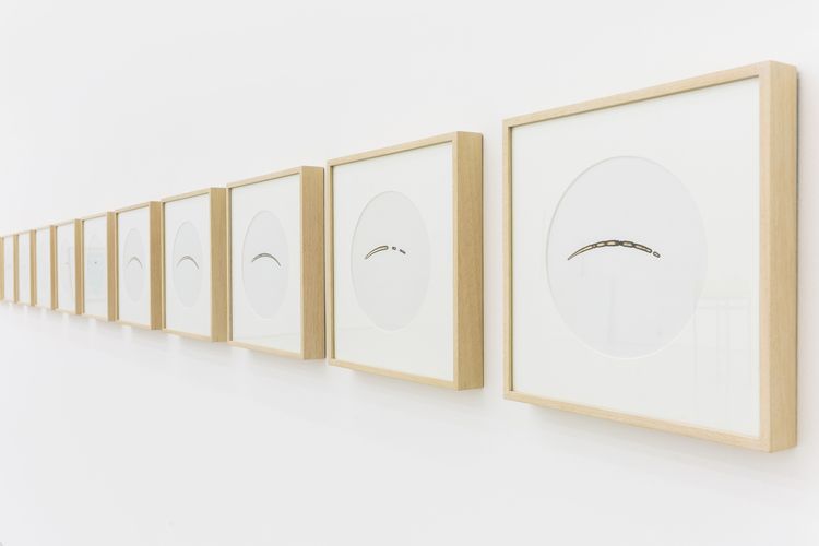 台北101珠寶腕錶大賞「World Masterpiece」展覽現場擺出藝術家郝經芳與王令杰的《Sun Drawing》。品牌提供