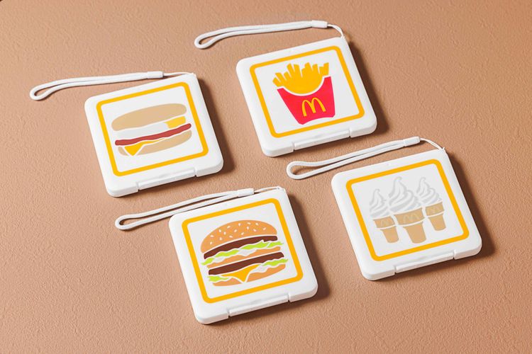 9/28-11/1於歡樂送訂餐滿350元，可獲得「11×1小物盒」1個，共有大麥克、蛋捲冰淇淋、薯條、滿福堡4款。業者提供