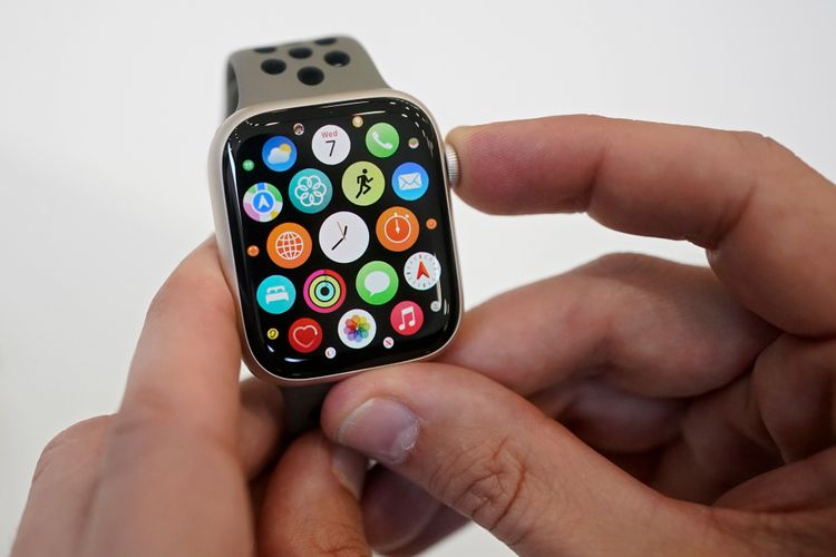 Apple Watch SE。美聯社