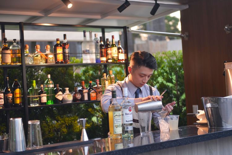 戶外酒吧區。業者提供