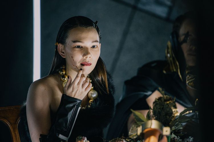 紀培慧首次拍攝時尚電影，對片中服裝與美術印象深刻。Alexander King Chen 提供