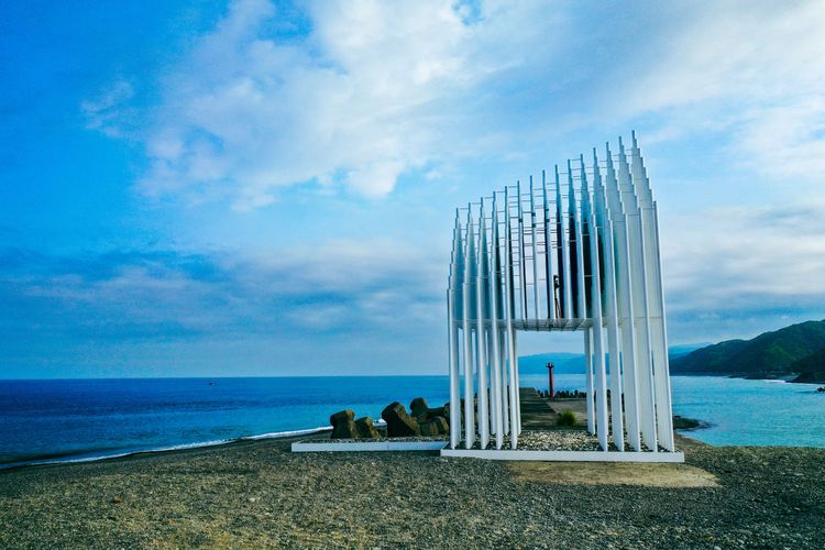 南迴藝術季，林昶戎Ｘ鄭元東《1314號的藍》。古和純攝