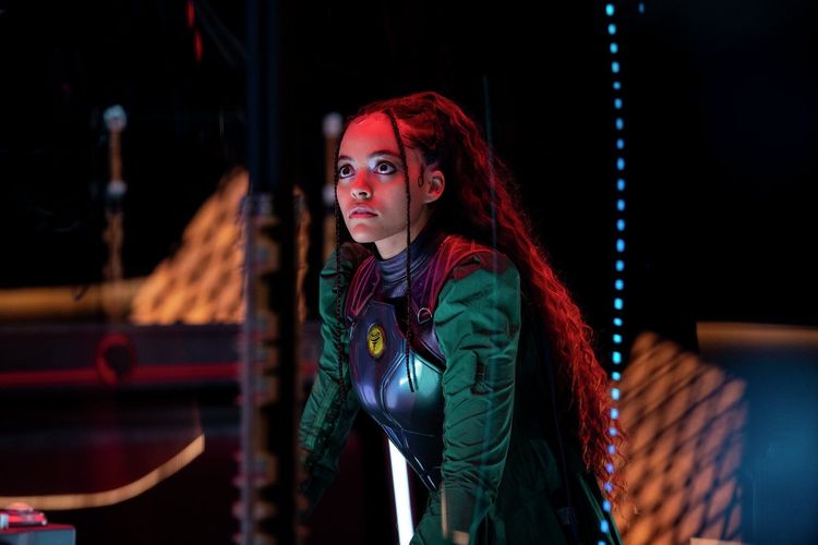 旋風也被指派參與制衡黑亞當的任務。華納兄弟影業提供