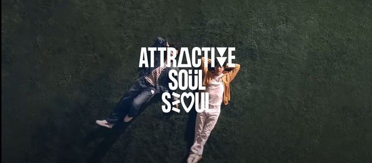 JIN（右）和RM約好明天還要再來漢江鷺得島。翻攝VisitSeoul TV