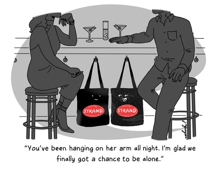 由《The New Yorker》雜誌繪製一系列漫畫插圖來紀念BV與Strand書店的輝煌時刻。品牌提供