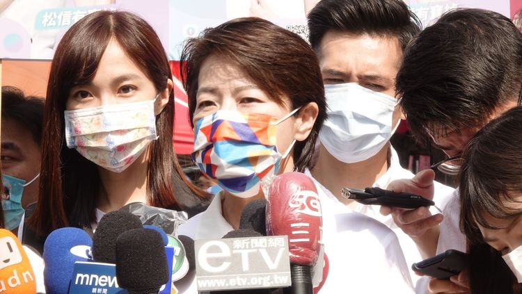 無黨籍台北市長參選人黃珊珊。莊宗達攝