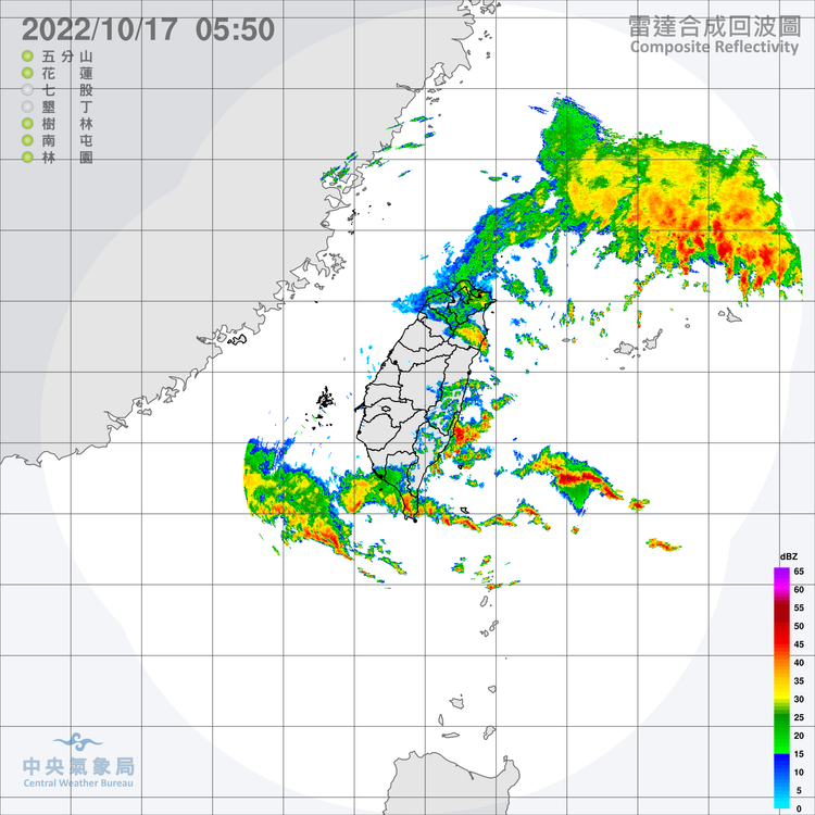 中央氣象局提供