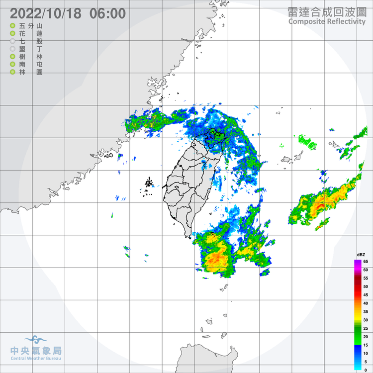 中央氣象局提供