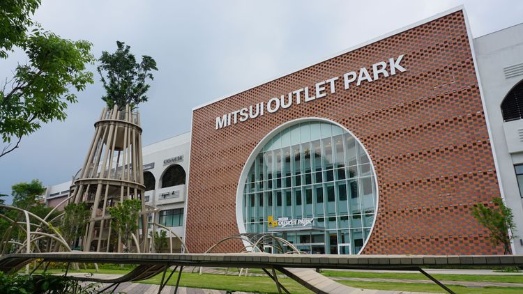 區段重大建設多，如三井集團所投資「MITSUI OUTLET PARK」已於今年2月開幕。葉家銘攝