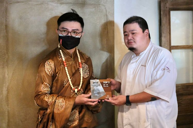 香色Xiang Se主廚邱一中Steve希望透過比賽能重現岳母令人流連忘返的好手藝。陳志淵攝