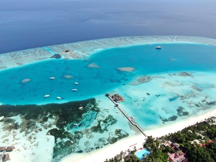 馬爾地夫提供抵達該國的所有國家旅客30天免費簽證。田欣雲攝