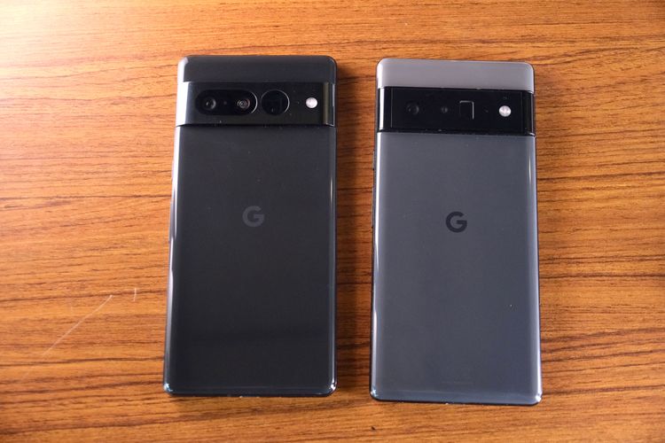 延續前代Pixel 6 Pro設計，與三鏡頭配置，但在細節上做了改動。陳志淵攝