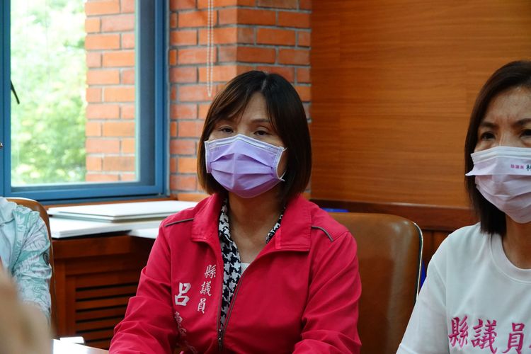 民進黨宜蘭縣議員呂惠卿。林泊志攝