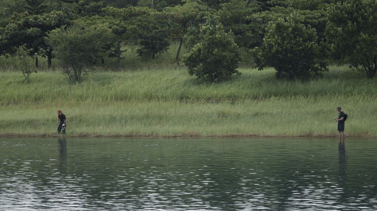 台東活水湖畔。讀者提供