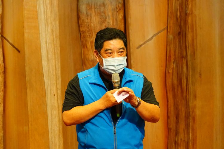 宜蘭縣體育會主委蔡岡志說，宜蘭縣在縣長林姿妙主政3年多來，在體育運動項目注入大量經費，在各項評比中獲得佳績。林泊志攝