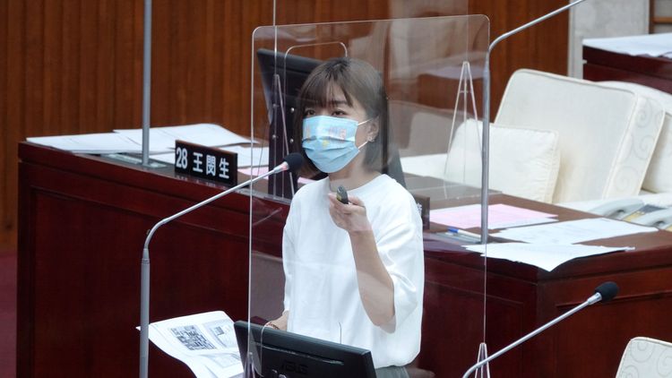 台北市議員林穎孟。葉志明攝