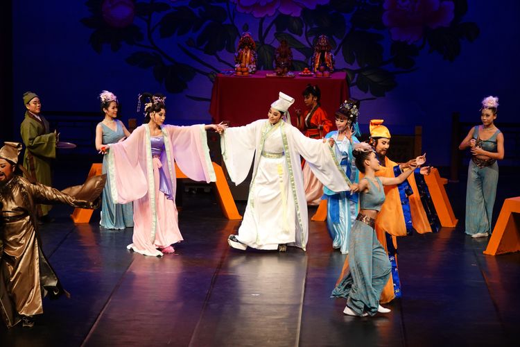 蘭陽戲劇團《杜子春》精彩片段。林泊志攝