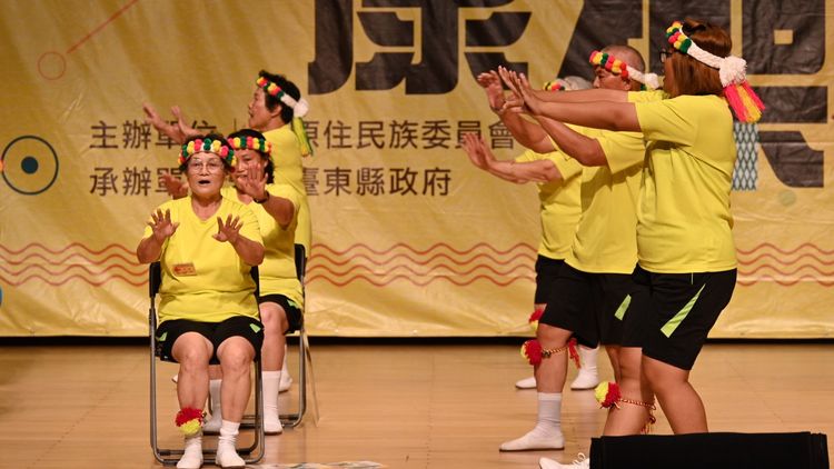 活力健康操台東區決賽。台東縣府提供