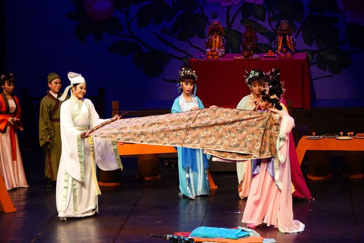 蘭陽戲劇團《杜子春》精彩片段。林泊志攝