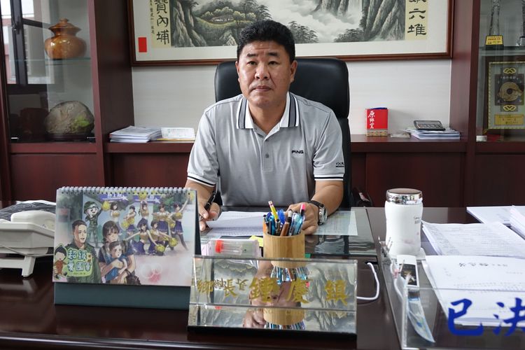 鍾慶鎮表示，就是盡力做好現在鄉長應該做的事。羅琦文攝