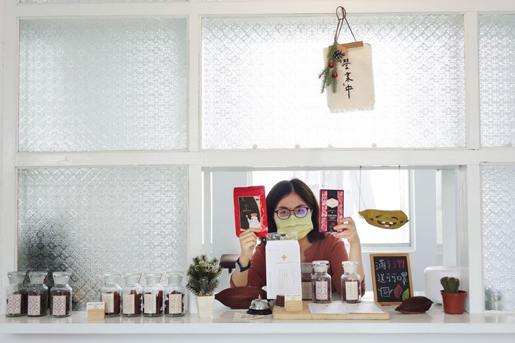 泗林衛生室賣可可不賣藥。羅琦文攝