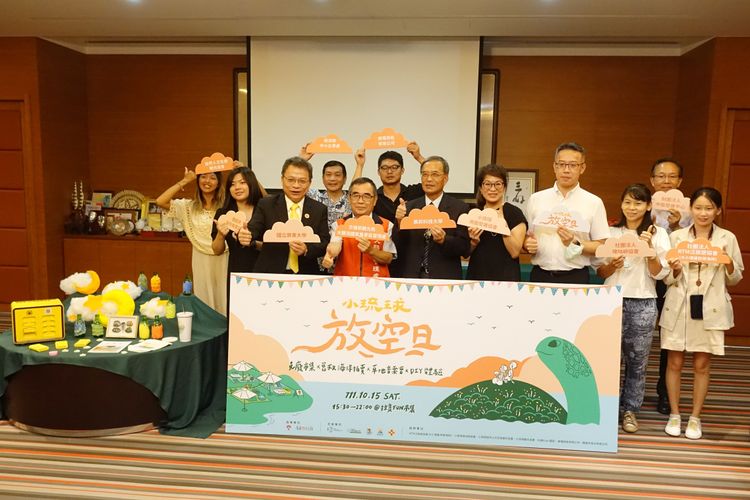 小琉球放空日希望將遊客吸引上岸，，推廣小琉球為一年四季皆適合拜訪的低碳永續觀光島。羅琦文攝