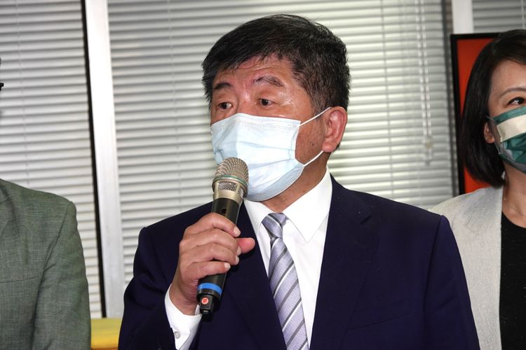 陳時中說，大家都是台灣人，沒什麼好分的。陳德興攝