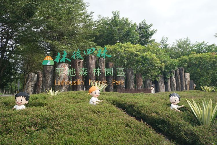 林後四林平地森林園區交通方便。羅琦文攝