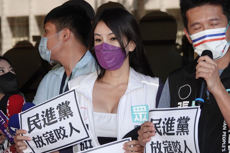 民眾黨議員參選人曾妍潔。陳德興攝